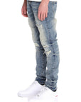 Amicci Borgo Denim Jean Mid Blue